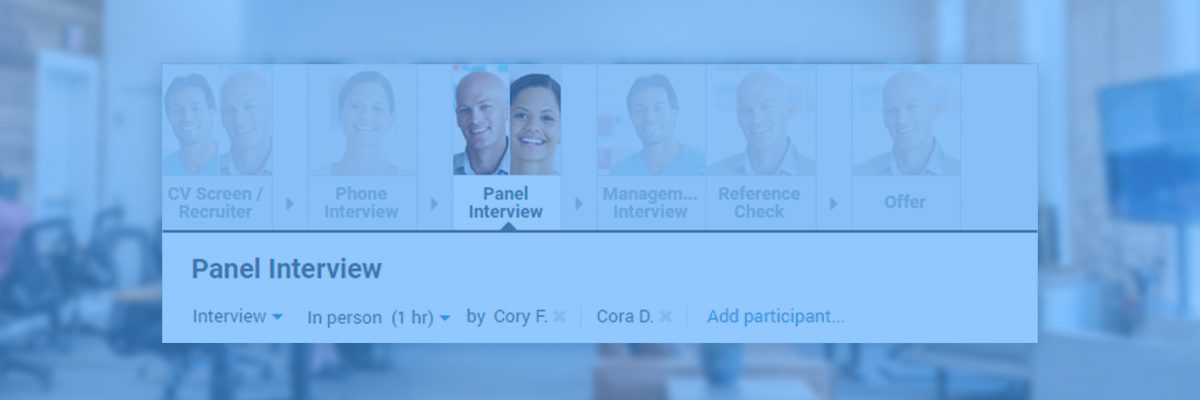 team hiring with the panel interview feature