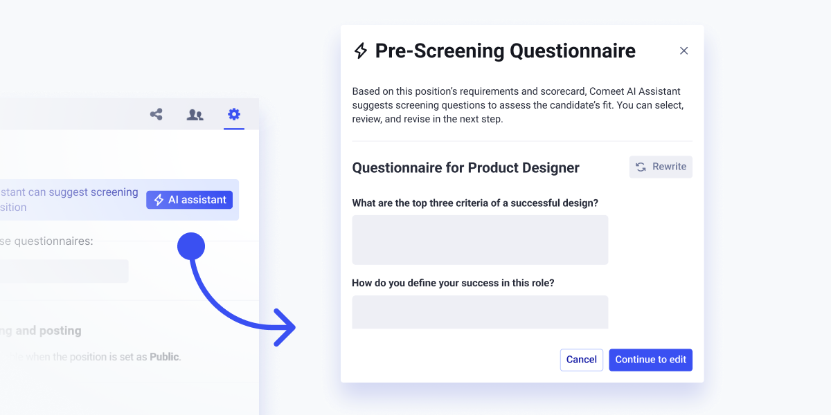 pre screening questionnaire 1